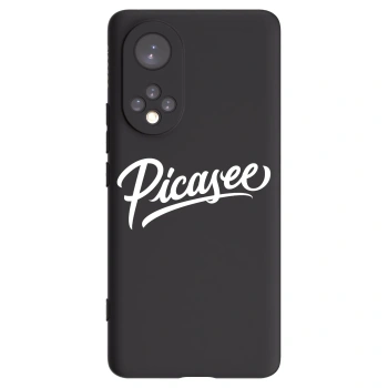 Picasee Honor 50 5G Hülle - Schwarzes Silikon - Picasee - old logo - white