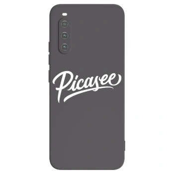 Hülle für Sony Xperia 10 IV 5G - Picasee - old logo - white
