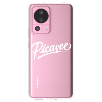 Picasee Xiaomi 13 Lite Hülle - Transparentes Silikon - Picasee - old logo - white
