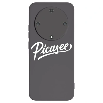 Picasee Honor Magic5 Lite 5G Hülle - Schwarzes Silikon - Picasee - old logo - white