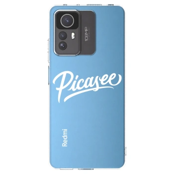 Picasee Xiaomi Redmi Note 12S Hülle - Transparentes Silikon - Picasee - old logo - white