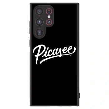 Picasee ULTIMATE CASE PowerShare für Samsung Galaxy S22 Ultra 5G - Picasee - old logo - white