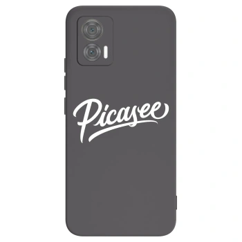 Hülle für Motorola Edge 30 Neo - Picasee - old logo - white