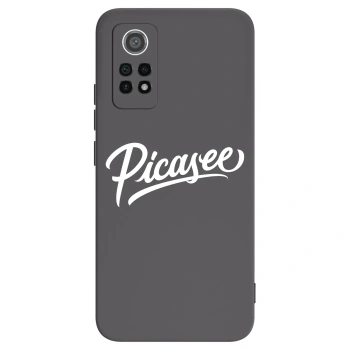 Picasee Xiaomi Redmi Note 12 Pro 4G Hülle - Schwarzes Silikon - Picasee - old logo - white