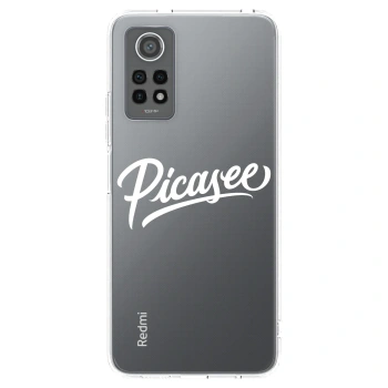 Picasee Xiaomi Redmi Note 12 Pro 4G Hülle - Transparentes Silikon - Picasee - old logo - white