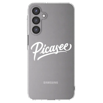 Picasee Samsung Galaxy A16 5G Hülle - Transparentes Silikon - Picasee - old logo - white