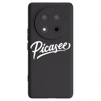 Picasee Honor Magic7 Lite 5G Hülle - Schwarzes Silikon - Picasee - old logo - white