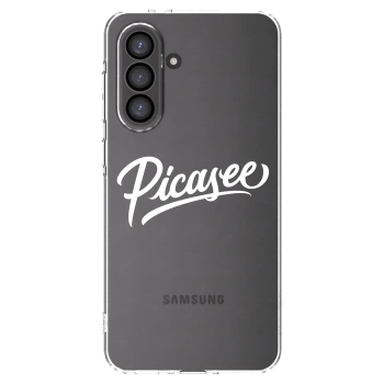 Picasee Samsung Galaxy A36 5G Hülle - Transparentes Silikon - Picasee - old logo - white