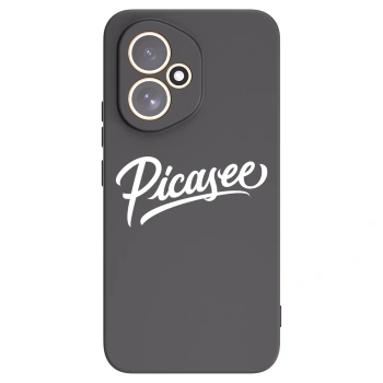 Picasee Honor 400 5G Hülle - Schwarzes Silikon - Picasee - old logo - white