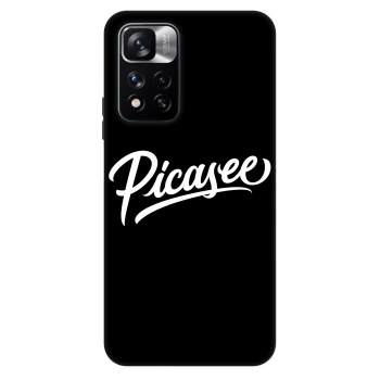 Hülle für Xiaomi Redmi Note 11 Pro 5G - Picasee - old logo - white