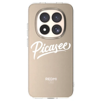 Picasee Xiaomi Redmi Note 15 Pro 4G Hülle - Transparentes Silikon - Picasee - old logo - white