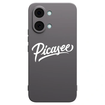 Picasee Xiaomi Poco X8 Pro Max Hülle - Schwarzes Silikon - Picasee - old logo - white