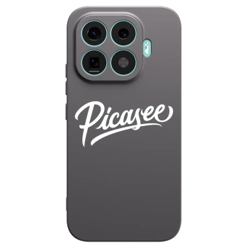 Picasee Xiaomi 17T Hülle - Schwarzes Silikon - Picasee - old logo - white
