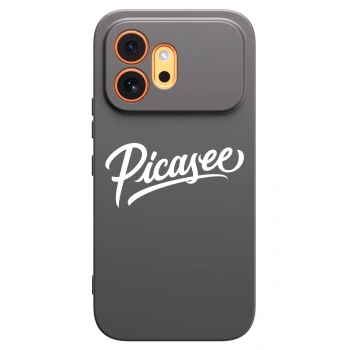 Picasee Honor 600 Hülle - Schwarzes Silikon - Picasee - old logo - white