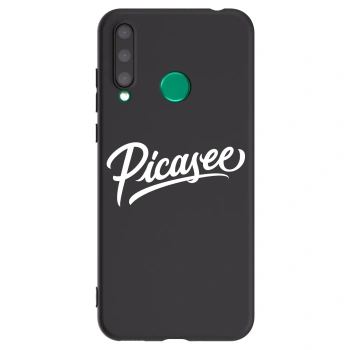 Picasee Honor 20 Lite Hülle - Schwarzes Silikon - Picasee - old logo - white