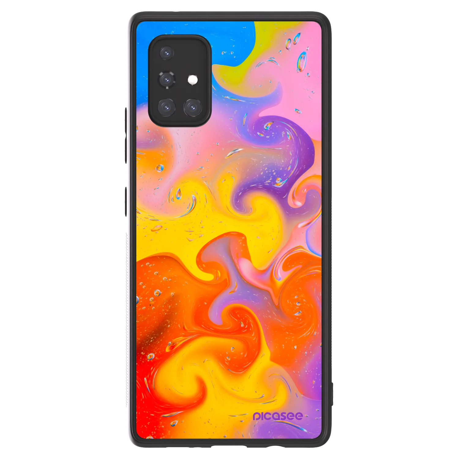 Picasee ULTIMATE CASE für Samsung Galaxy A71 A715F - Bubbles