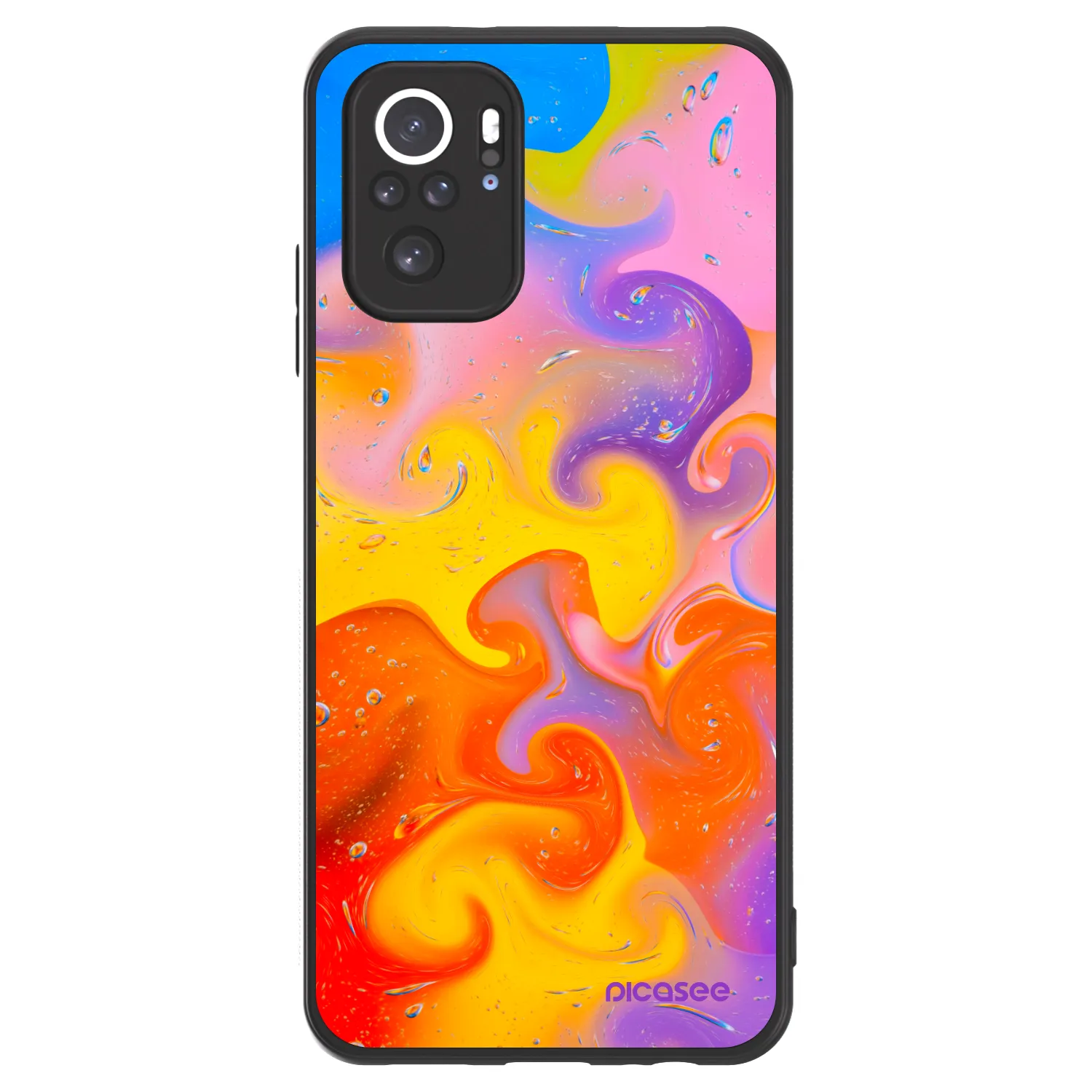 Picasee ULTIMATE CASE für Xiaomi Redmi Note 10 - Bubbles