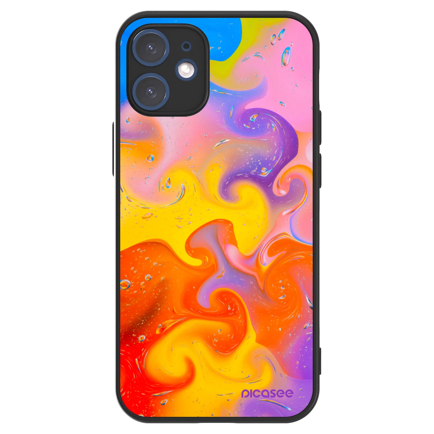 Picasee ULTIMATE CASE MagSafe für Apple iPhone 12 mini - Bubbles