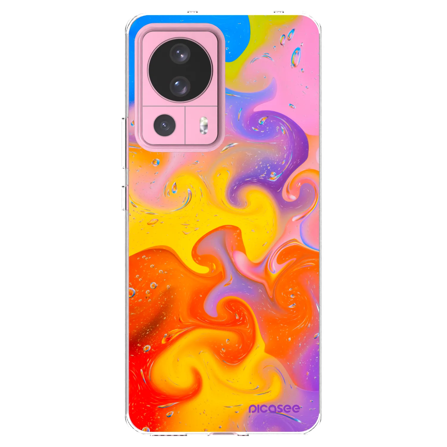 Picasee Xiaomi 13 Lite Hülle - Transparentes Silikon - Bubbles
