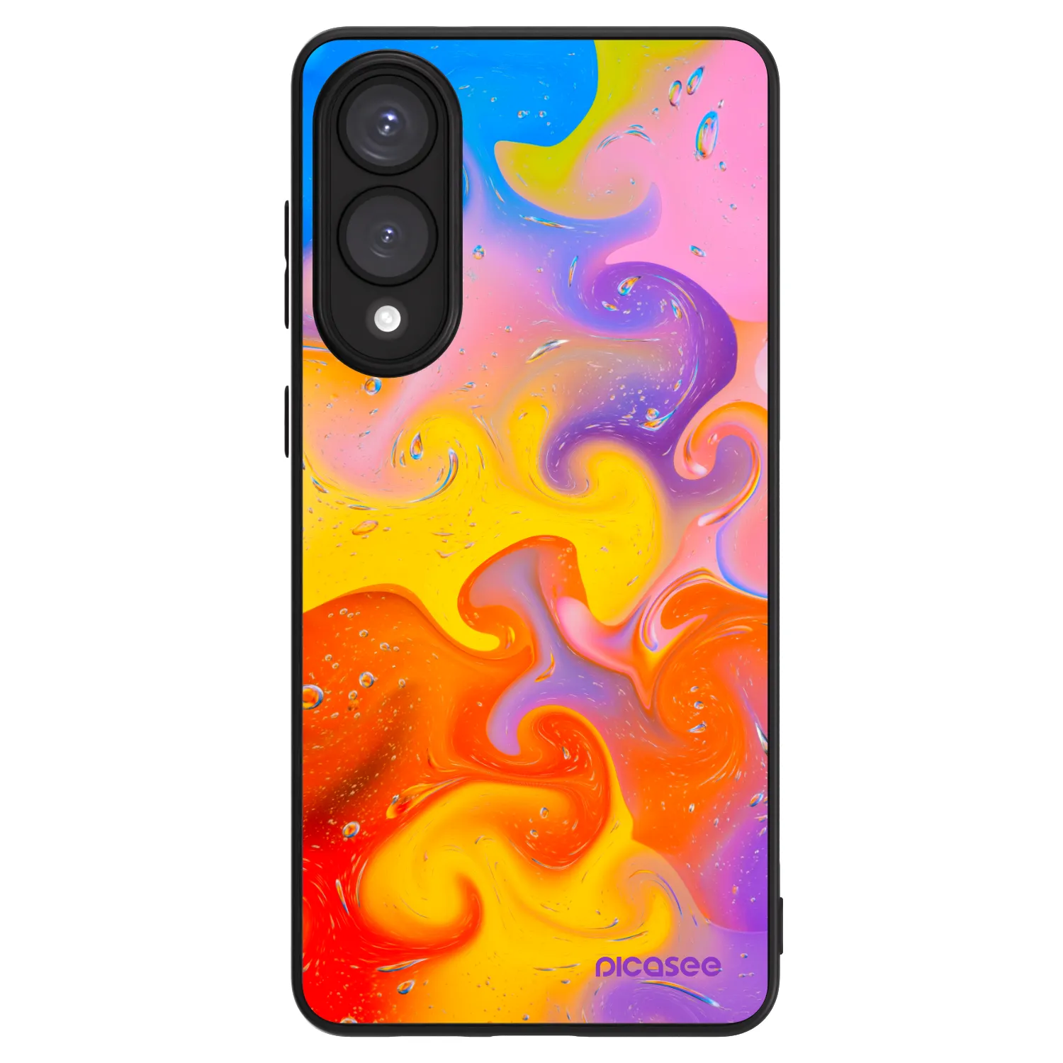 Picasee ULTIMATE CASE PowerShare für Samsung Galaxy S25 Edge 5G - Bubbles