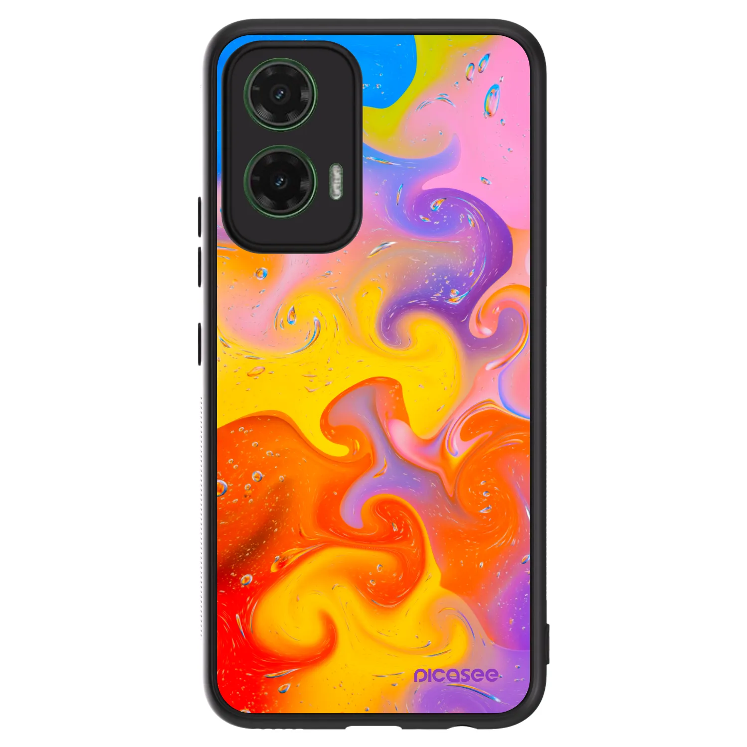 Picasee ULTIMATE CASE für Motorola Moto G35 5G - Bubbles