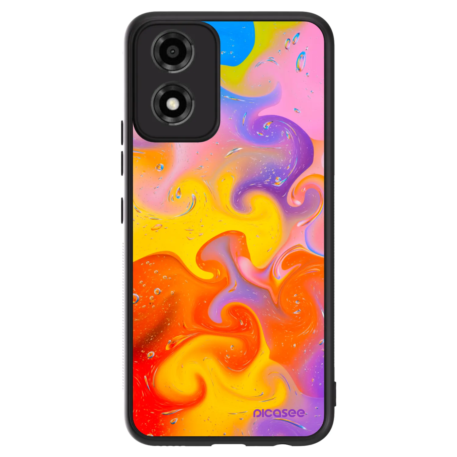 Picasee ULTIMATE CASE für Motorola Moto E14 - Bubbles