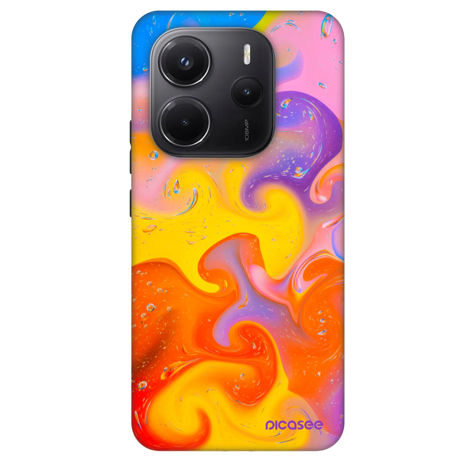 Picasee Fashion Case für Xiaomi Redmi Note 14 5G - Bubbles