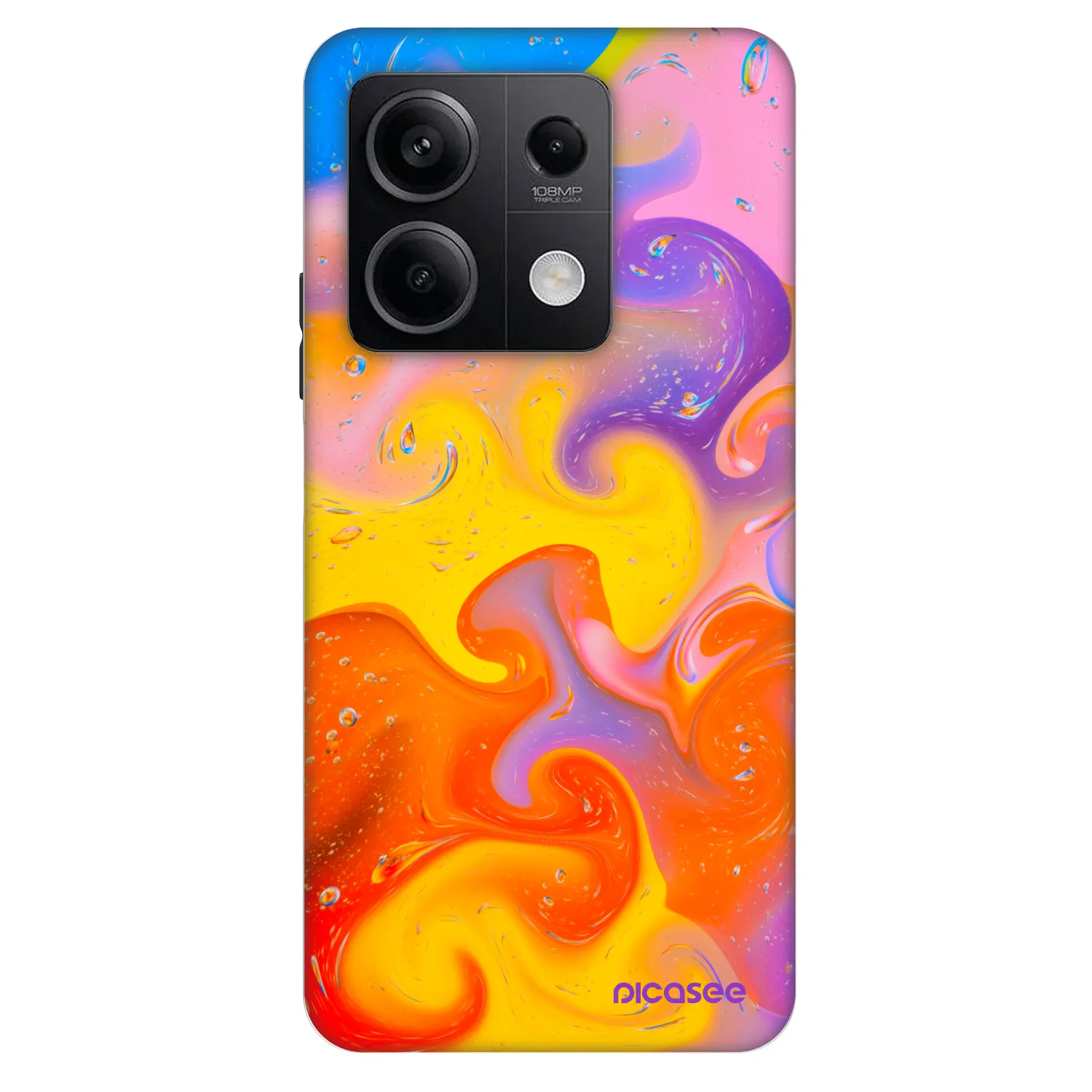 Picasee Fashion Case für Xiaomi Redmi Note 13 5G - Bubbles