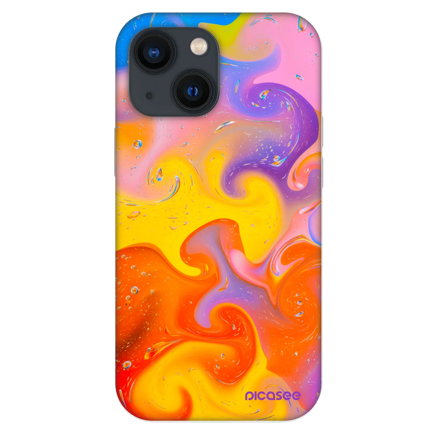 Picasee Fashion Case für Apple iPhone 13 mini - Bubbles