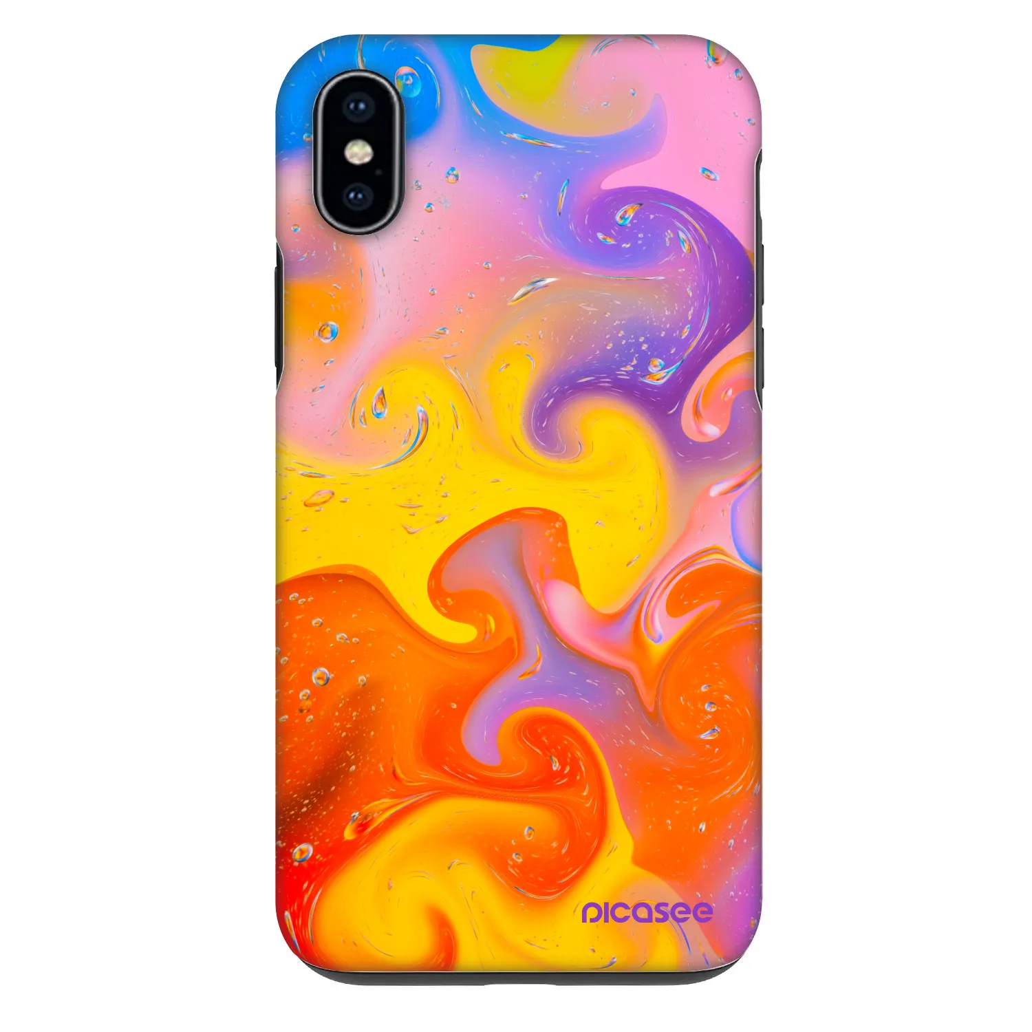 Picasee Fashion Case für Apple iPhone XS Max - Bubbles