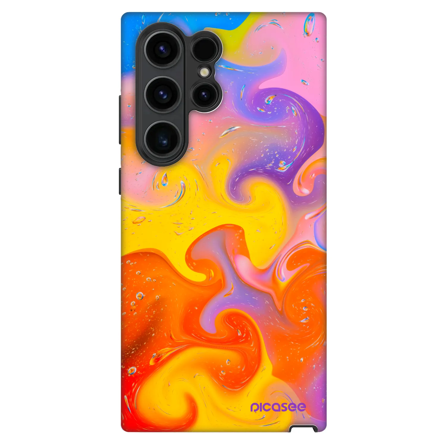 Picasee Fashion Case für Samsung Galaxy S23 Ultra 5G - Bubbles