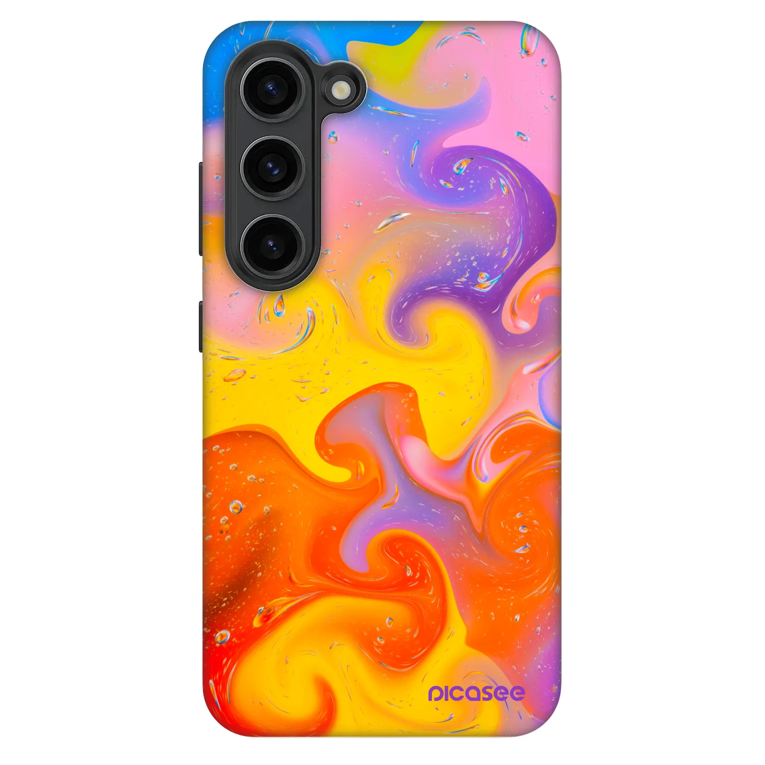 Picasee Fashion Case für Samsung Galaxy S23 5G - Bubbles