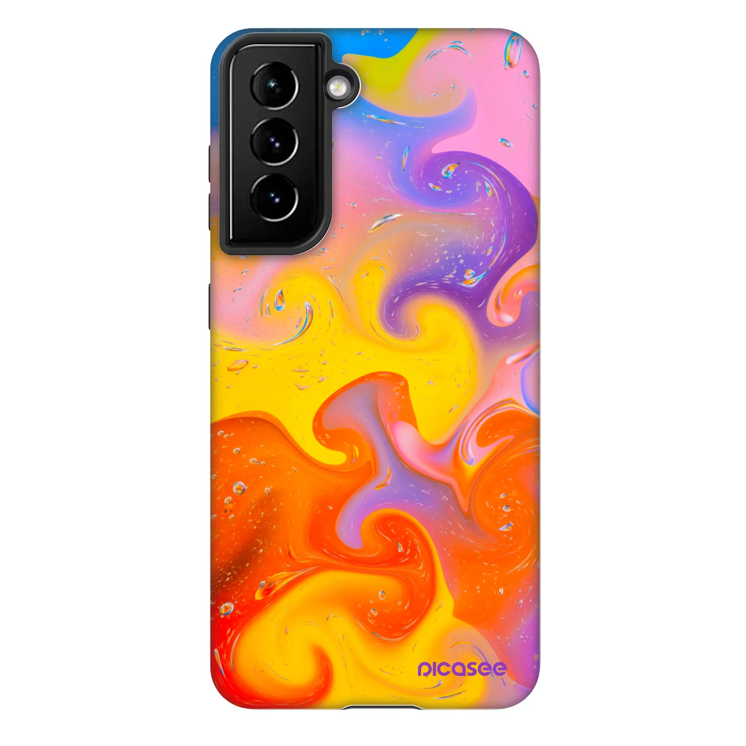 Picasee Fashion Case für Samsung Galaxy S21 FE 5G - Bubbles