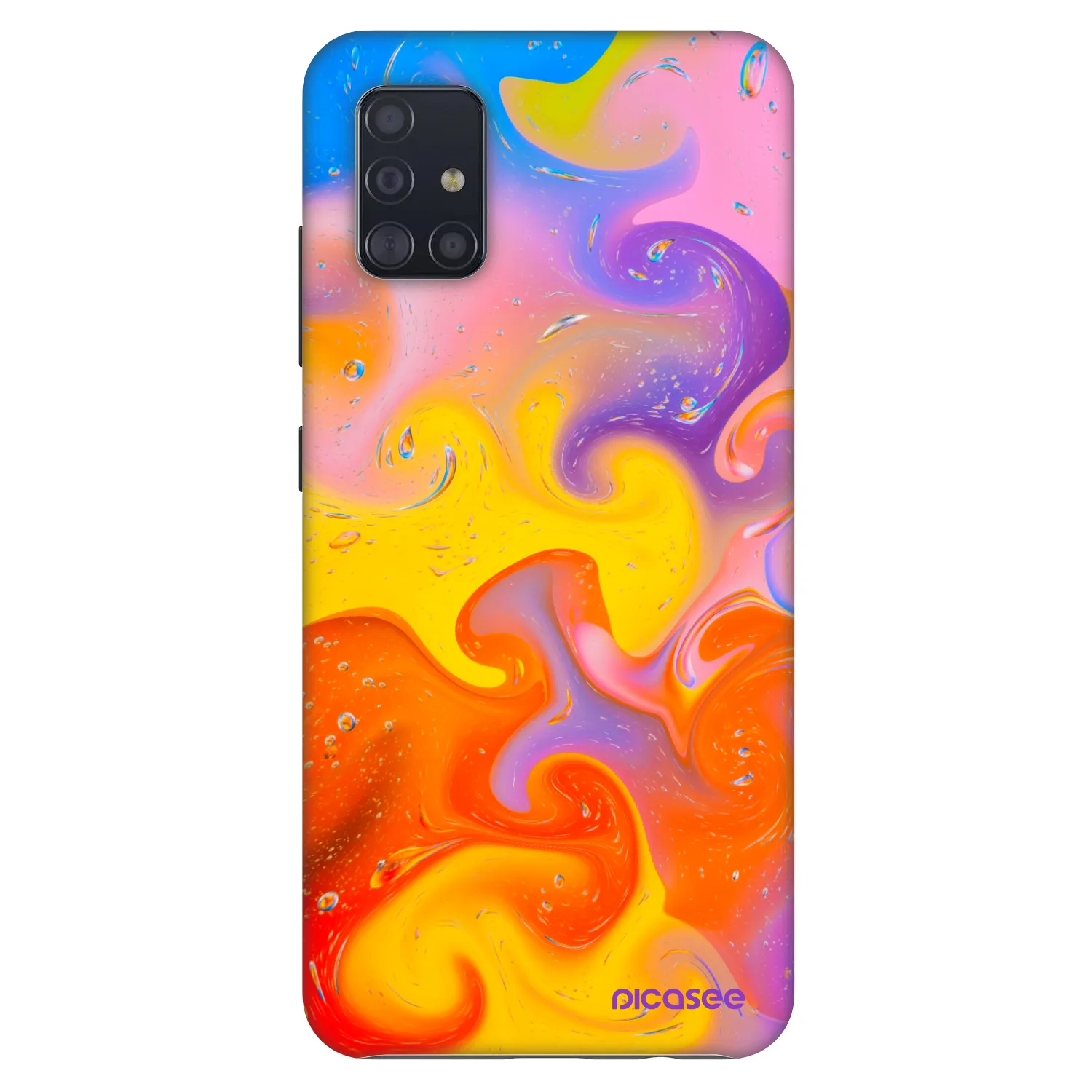 Picasee Fashion Case für Samsung Galaxy A51 A515F - Bubbles