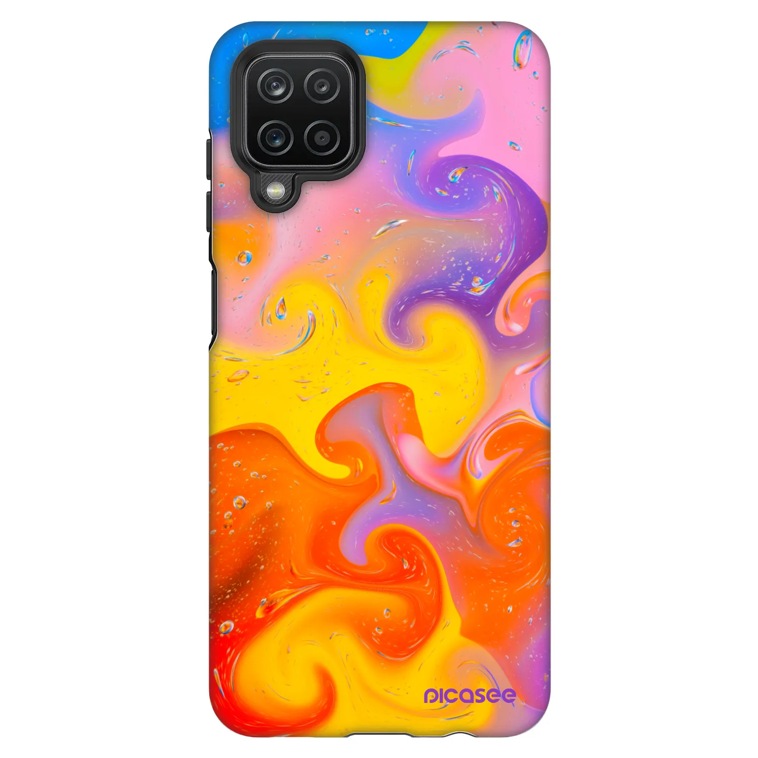 Picasee Fashion Case für Samsung Galaxy A12 A125F - Bubbles
