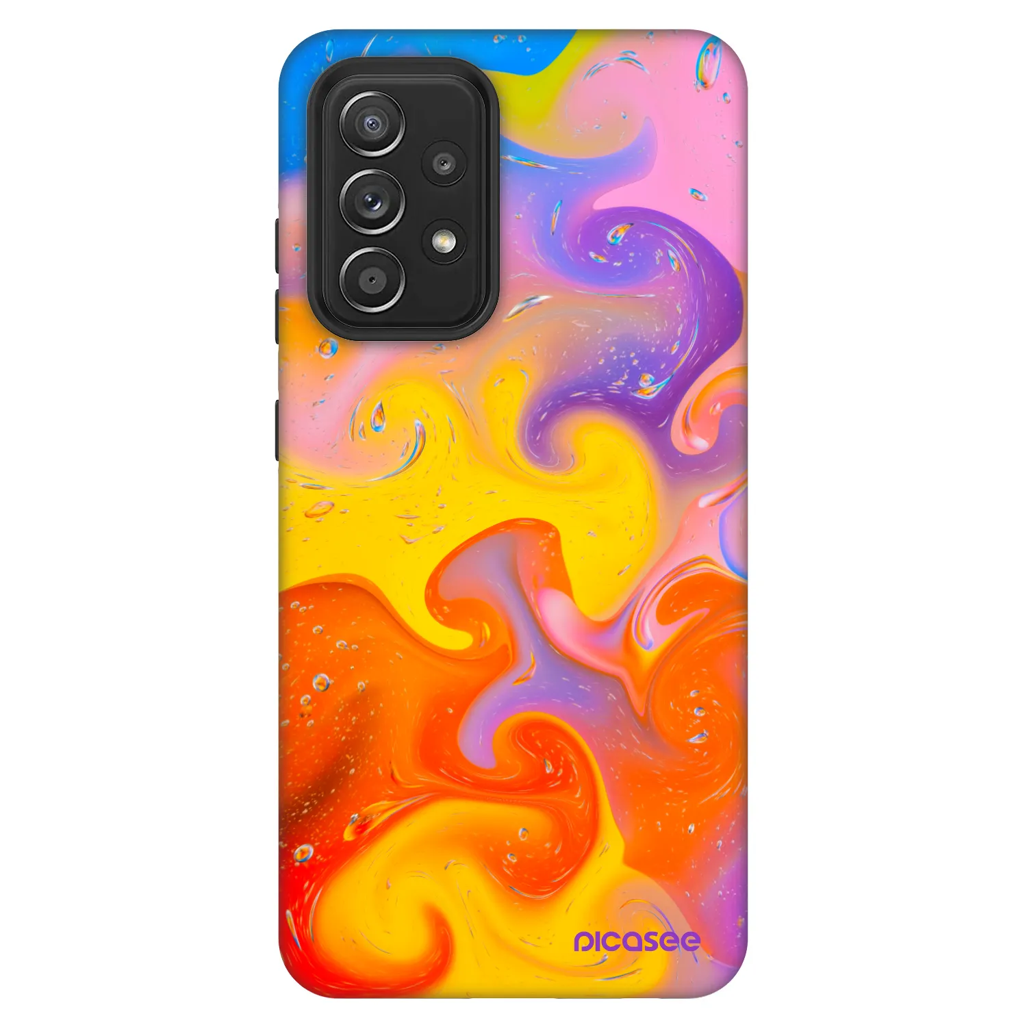 Picasee Fashion Case für Samsung Galaxy A52 5G A525F - Bubbles