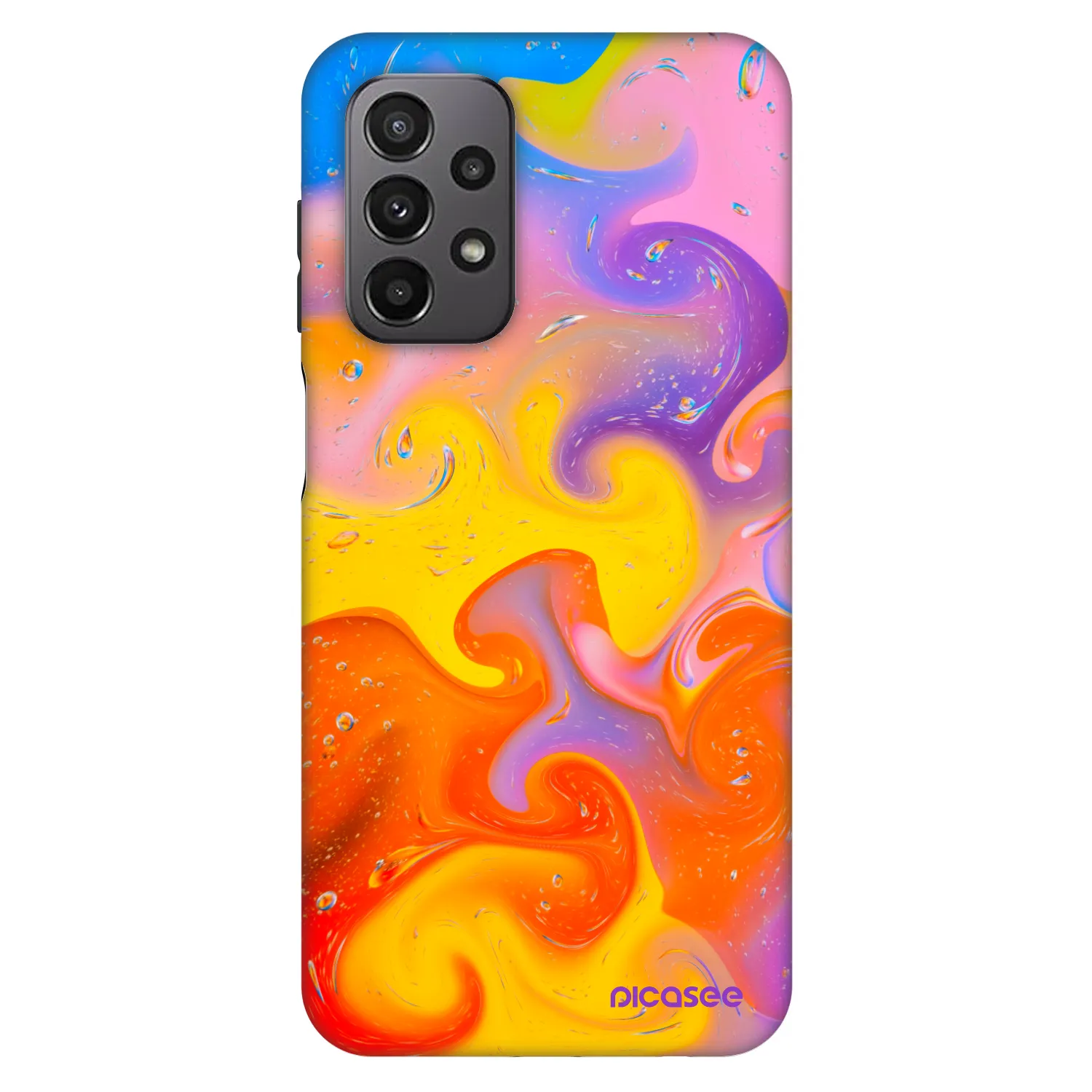 Picasee Fashion Case für Samsung Galaxy A23 A235F 4G - Bubbles