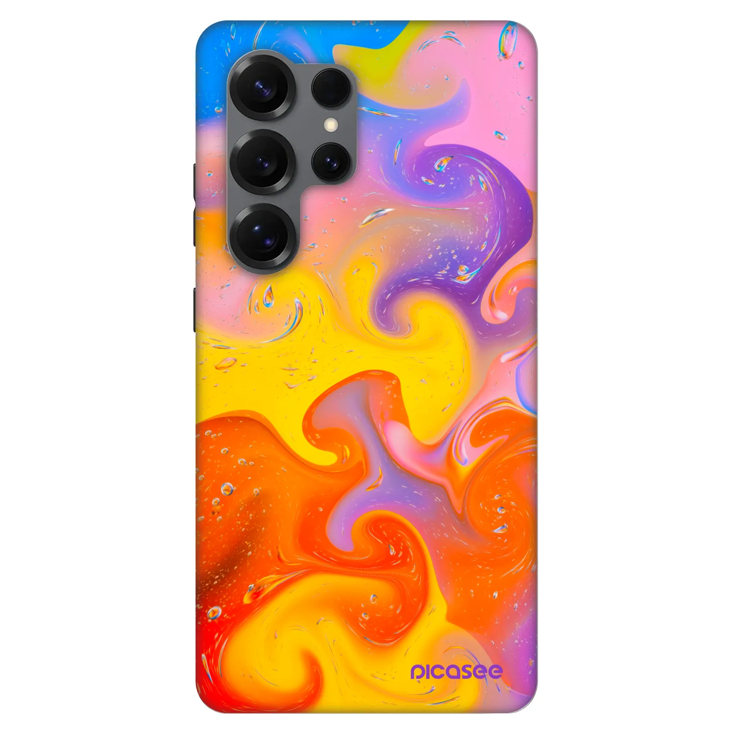 Picasee Fashion Case PowerShare pro Samsung Galaxy S25 Ultra 5G - Bubbles