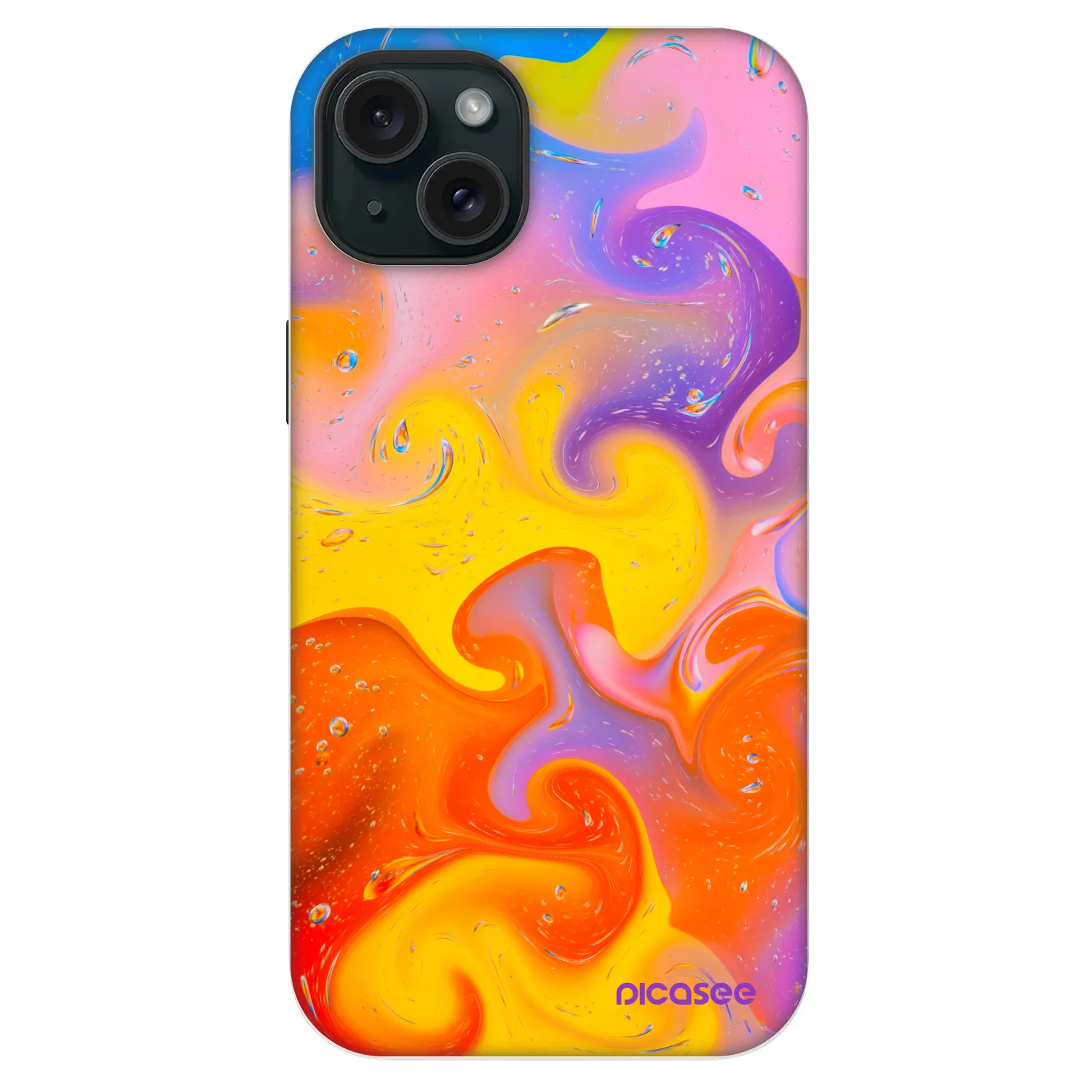 Picasee Fashion Case MagSafe für Apple iPhone 14 Plus - Bubbles