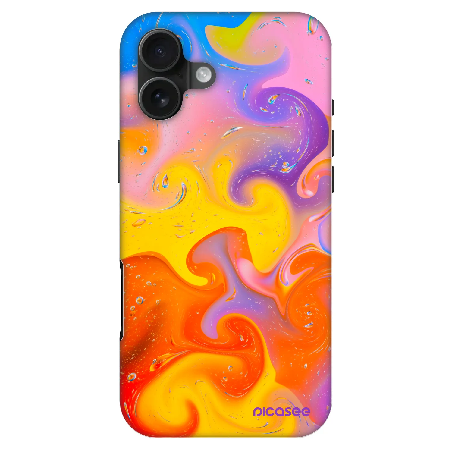 Picasee Fashion Case MagSafe für Apple iPhone 16 Plus - Bubbles