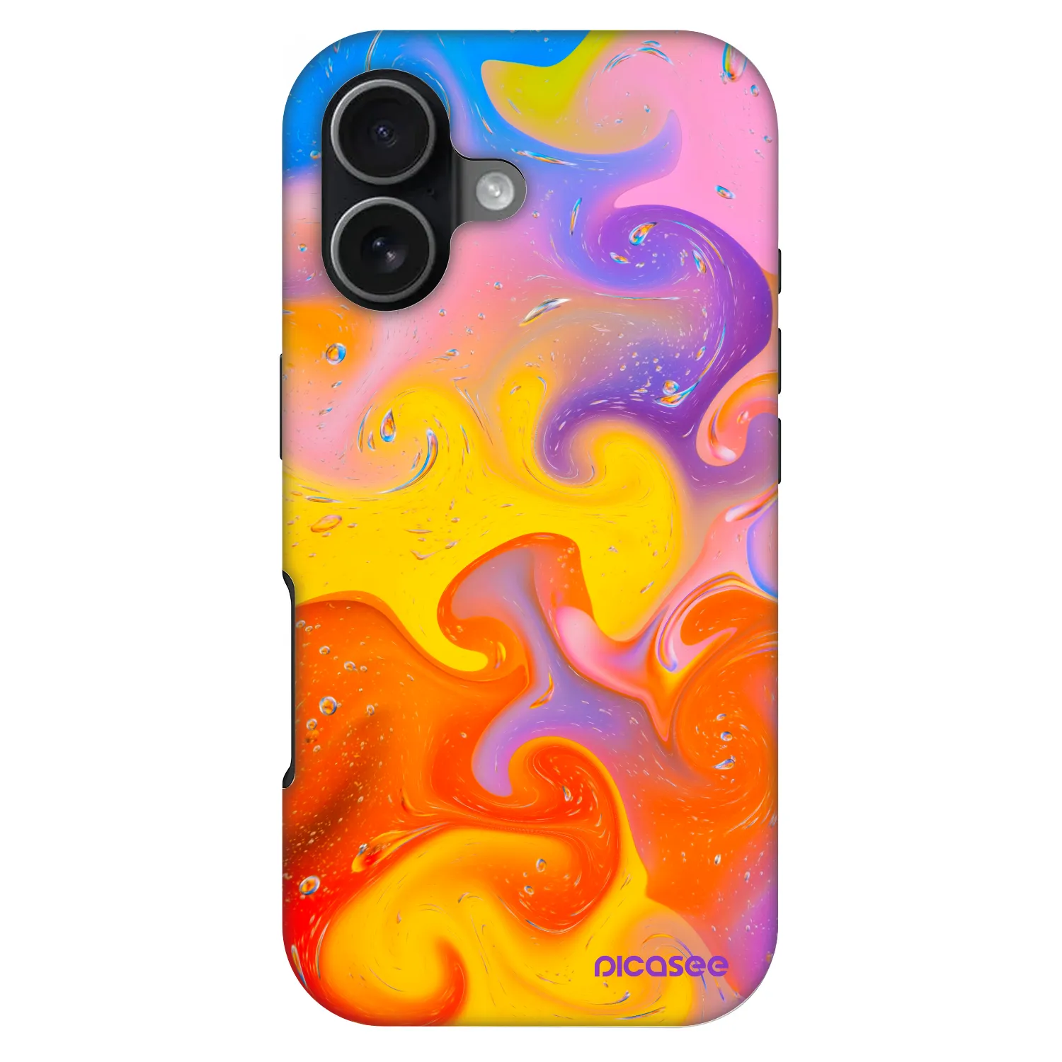 Picasee Fashion Case MagSafe für Apple iPhone 17 - Bubbles