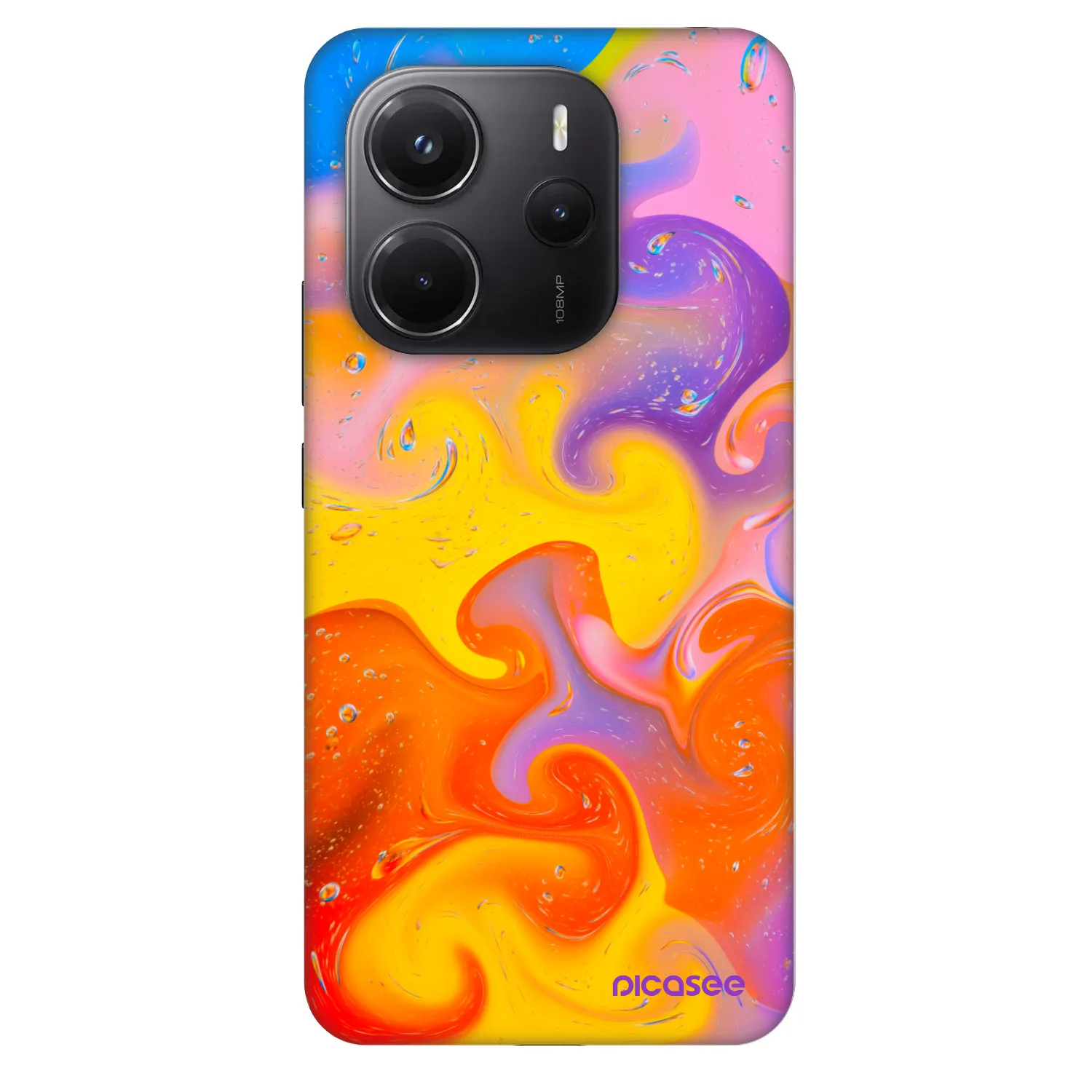 Picasee Fashion Case für Xiaomi Redmi Note 14 4G - Bubbles