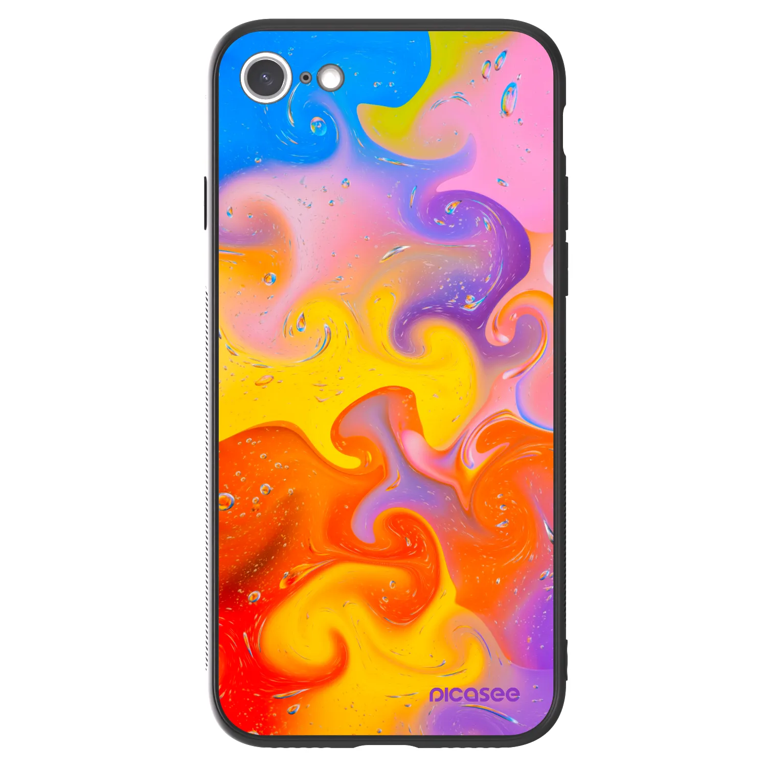 Picasee ULTIMATE CASE für Apple iPhone 7 - Bubbles