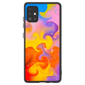 Picasee ULTIMATE CASE für Samsung Galaxy A51 A515F - Bubbles
