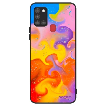 Hülle für Samsung Galaxy A21s - Bubbles