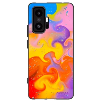 Picasee Xiaomi 11T Pro Hülle - Schwarzes Silikon - Bubbles