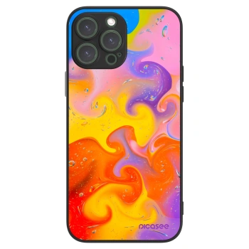 Picasee ULTIMATE CASE MagSafe für Apple iPhone 13 Pro Max - Bubbles