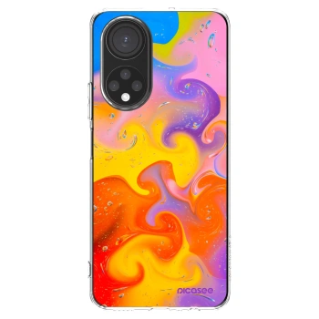 Picasee Honor X7 Hülle - Transparentes Silikon - Bubbles