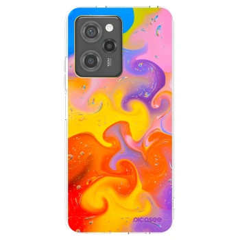 Picasee Xiaomi Poco X5 Pro Hülle - Transparentes Silikon - Bubbles