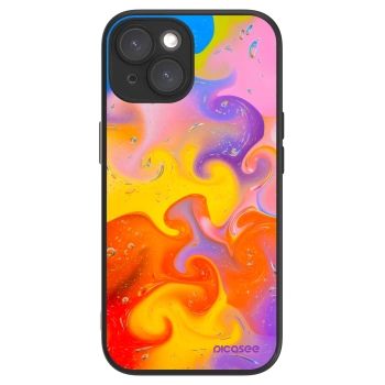 Picasee ULTIMATE CASE MagSafe für Apple iPhone 15 - Bubbles